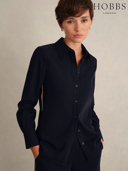 Hobbs Blue Hadley Shirt (V60447) | £89