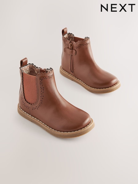 Tan Brown - Chelsea Ankle Boots