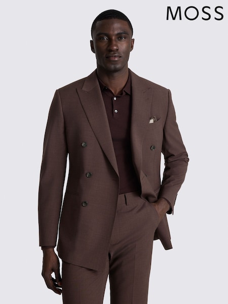 MOSS Purple Tailored Performance Suit Jacket (V61251) | £189
