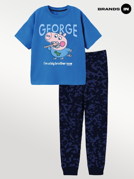 Brands In Blue Peppa Pig George Pyjamas (V61261) | £22