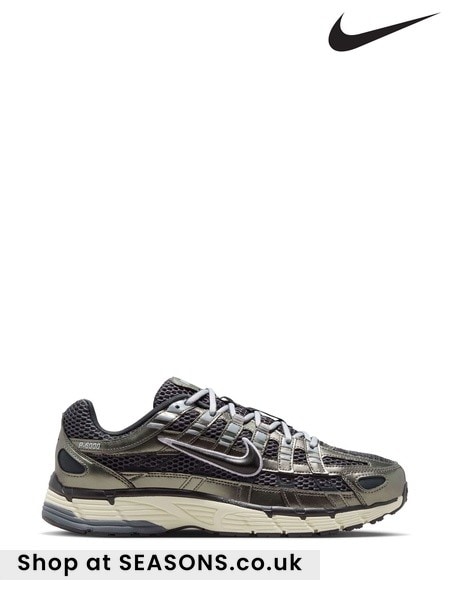 Black Silver - Regular Nike P-6000 Se Trainers