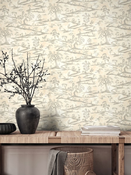 Ohpopsi Wolf Mist Kaiwa 10M Wallpaper (V61954) | £75