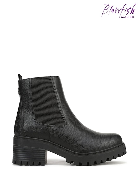Blowfish Malibu Leven Regular Fit Black Chelsea Boots (V61979) | £80