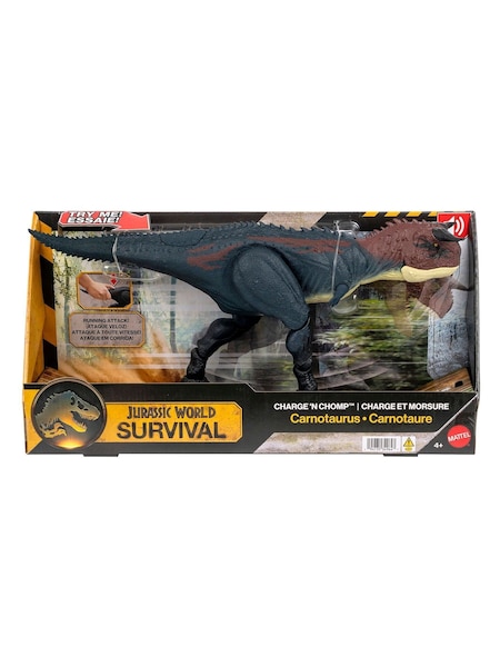 Mattel Games Jurassic World Charge N Chomp Carnotaurus
