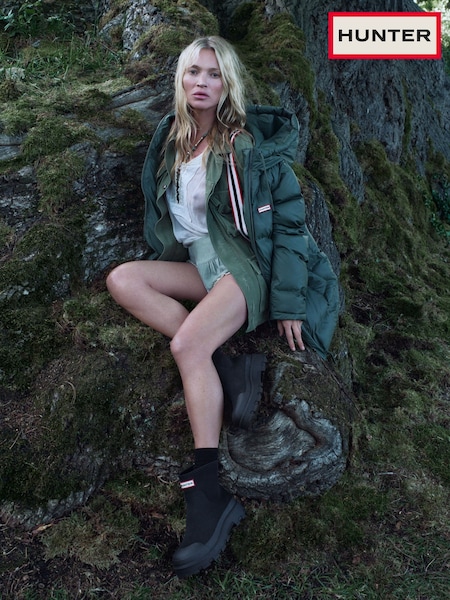 Green - Hunter Elements Neoprene Chelsea Boots