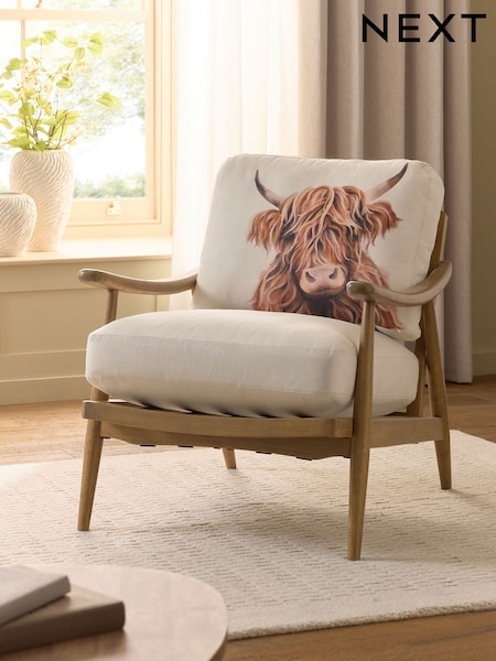 Hampton Wooden Accent Chair