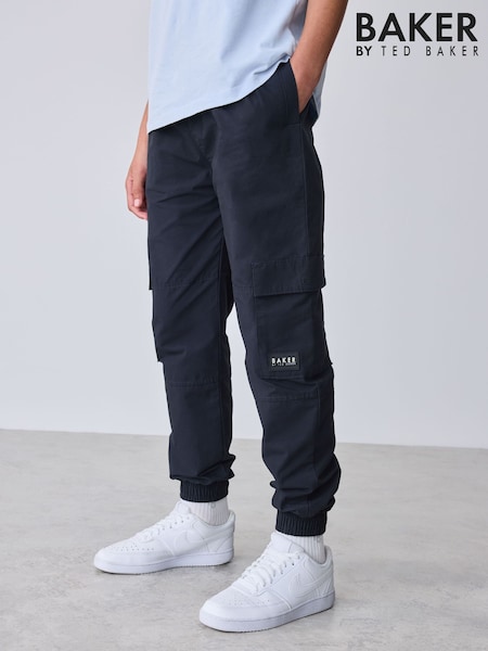 Black - Baker By Ted Baker Cargo Trousers