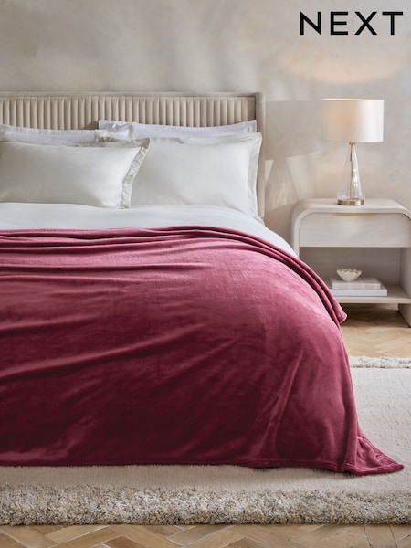 Plush Fleece Throw