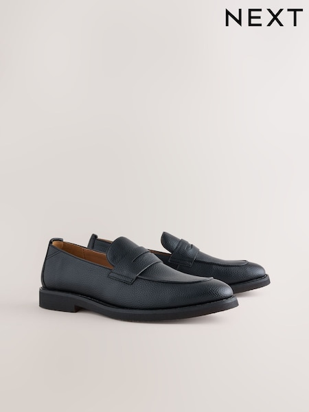 Black - Regular Penny Loafers