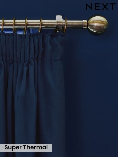 Matte Velvet Pencil Pleat Curtains
