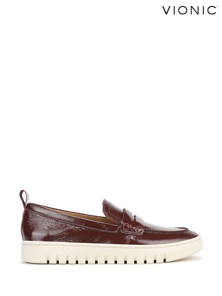 Red - Vionic Uptown Regular Fit Arch Support Loafer