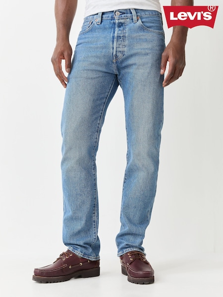 Blue - Regular Levi's® 501 Original Straight Fit Jeans