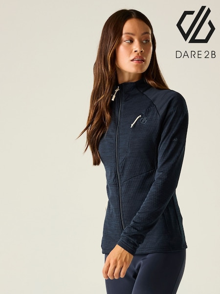Blue - Dare 2b Emerging Iii Sretch Midlayer Jumper