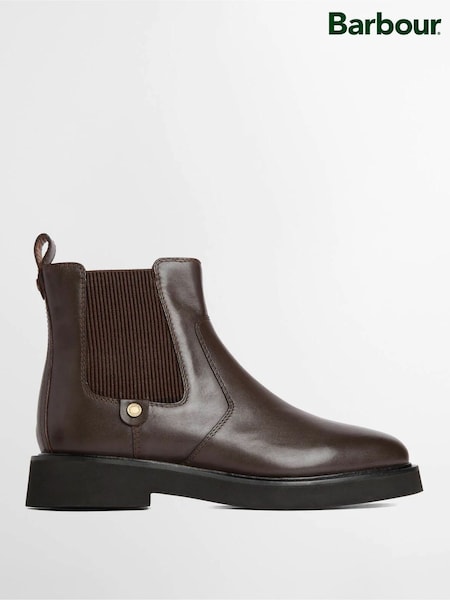 Brown - Barbour® Delfina Chelsea Boots