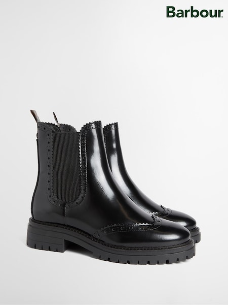 Black - Barbour® Wilton Chelsea Wellies