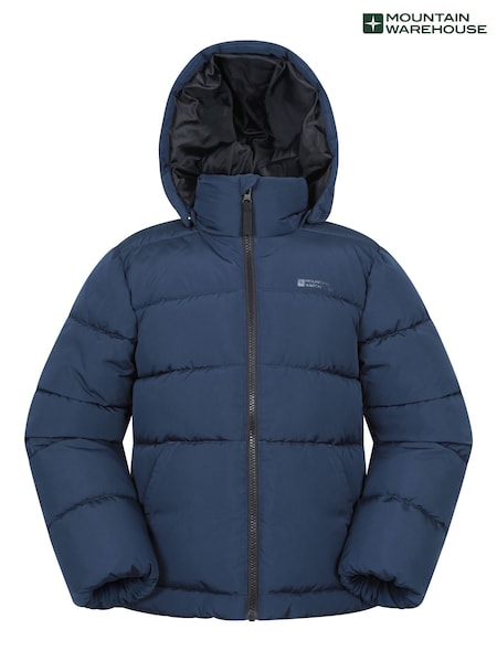 Mountain Warehouse Blue Hawthorne Water Resistant Padded Jacket (V65811) | £42