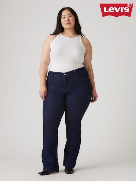 Dark Blue - Levi's® 315™ Shaping Mid Rise Bootcut Jeans