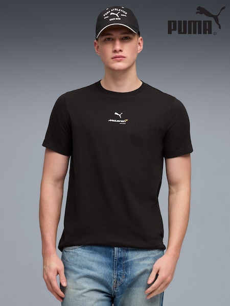 Black - Regular Puma Mclaren Small Logo T-shirt