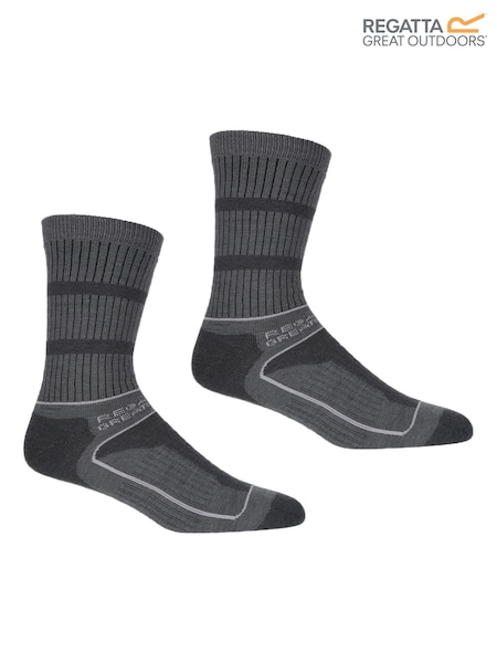 Regatta Grey Samaris 3 Season Socks (V67519) | £20