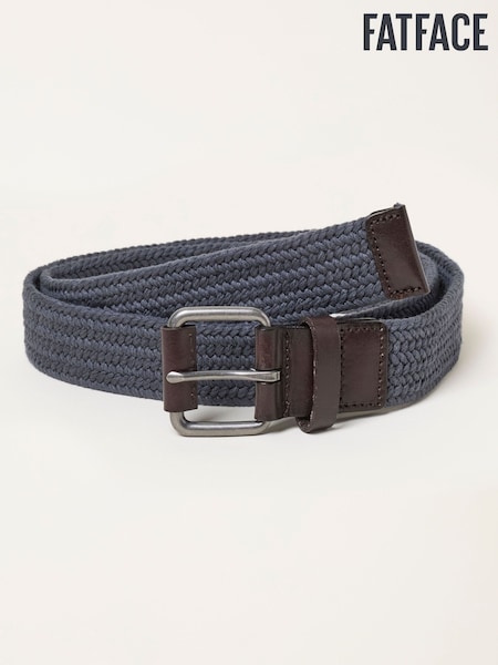 Blue - Regular Fatface Woven Belt