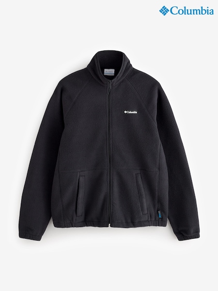 Black - Regular Columbia Timber Crest Full Zip Fleece