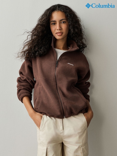 Brown - Columbia Timber Meadow™ Mtr Full Zip Fleece