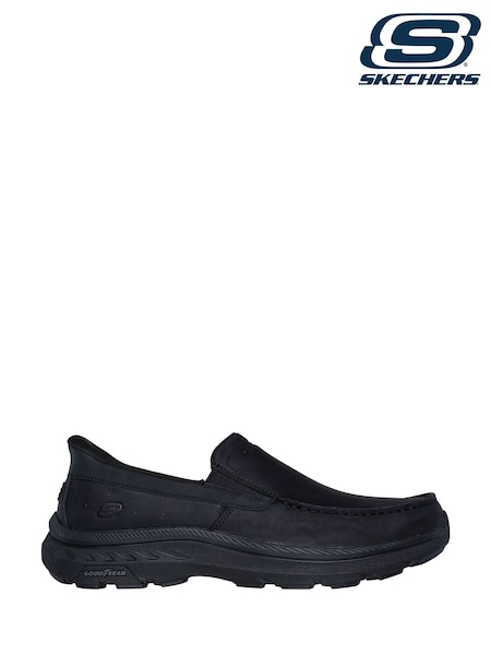 Black - Regular Skechers Pollard Osgood Shoes