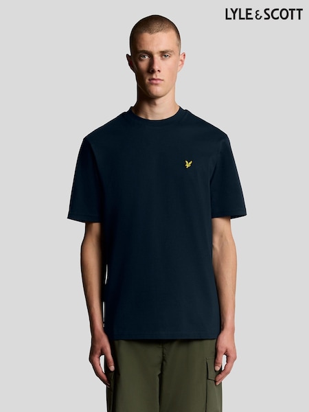 Lyle & Scott Blue Oversized T-Shirt (V71602) | £31
