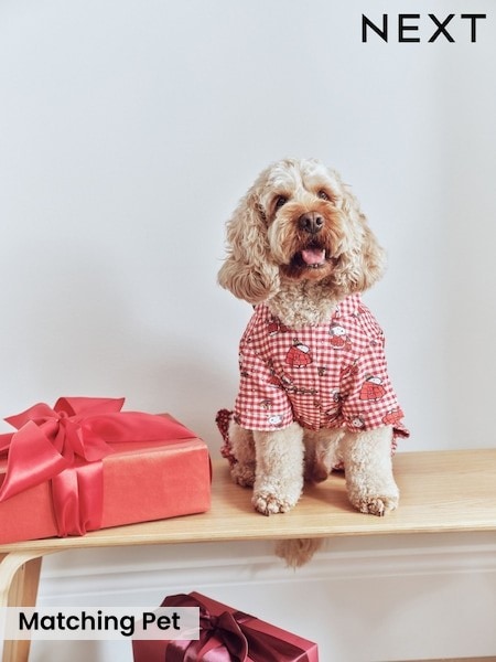 Red Snoopy - Matching Family Christmas Pet Pyjamas