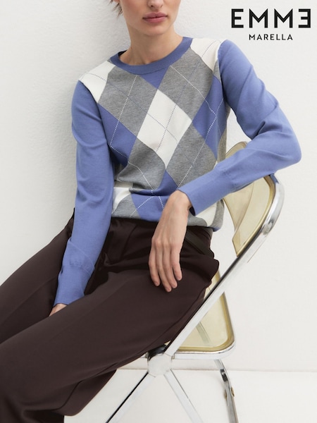 Blue - Emme Marella Emmcarabo Jumper