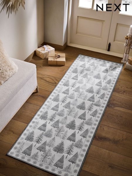 Washable Winter Trees Runner
