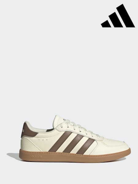 Brown/Beige - Adidas Breaknet Sleek Trainers