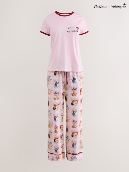 Pink - Cath Kidston Paddington Back Print Pyjamas Set