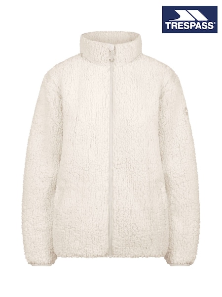 Cream - Trespass Feathery Fleece