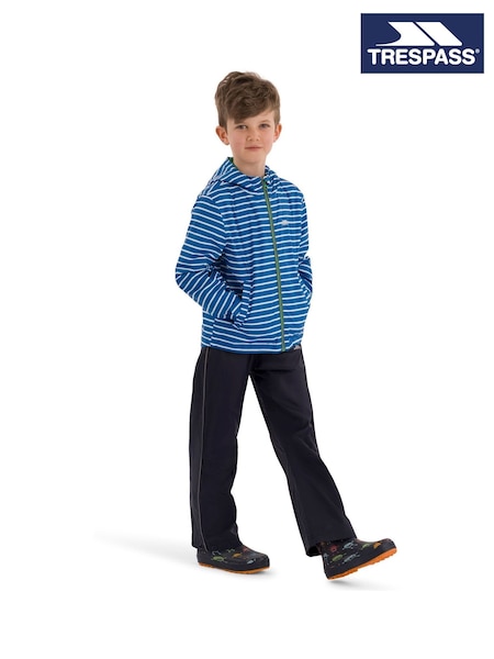 Blue - Trespass Kinley Unisex Waterproof Suit