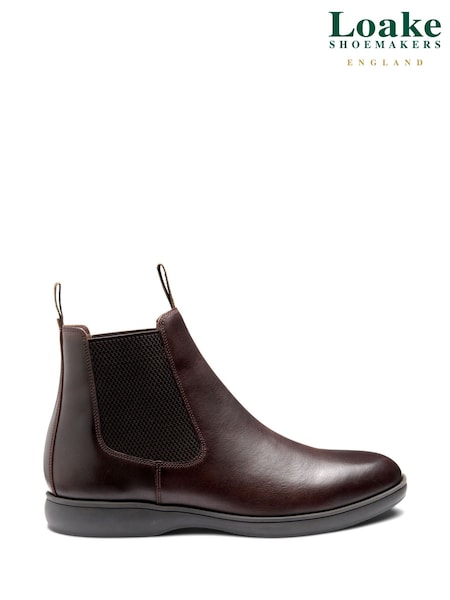 Brown - Regular Loake Chelsea Boots With Comfort Technology