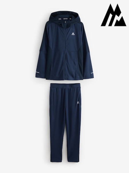 Navy - Montirex Junior Pace 2.0 Tracksuit Set