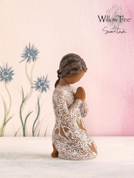 Willow Tree Prayer Of Peace Darker Skin Figurine