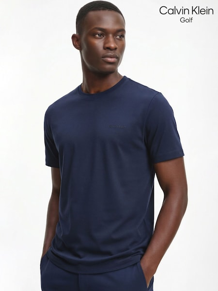 Navy Blue - Regular Calvin Klein Golf Urban Tech T-shirt
