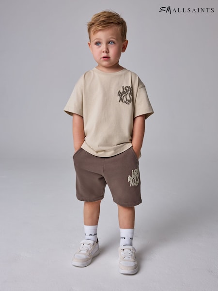 Neutral - Smallsaints Orlando T-shirt And Shorts Younger Set