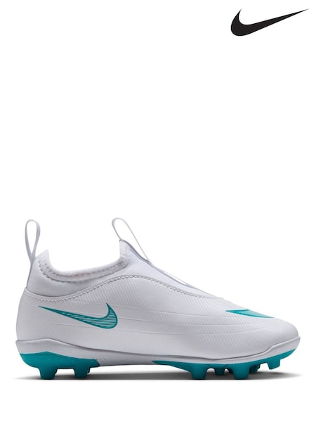 White - Nike Jr. Mercurial Vapor 17 Club Multi Ground Football Boots