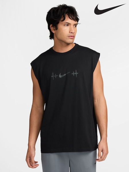 Black - Regular Nike Sleeveless T-shirt