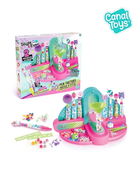 Canal Toys Style 4 Ever 3 In 1 Diy Pen Factory