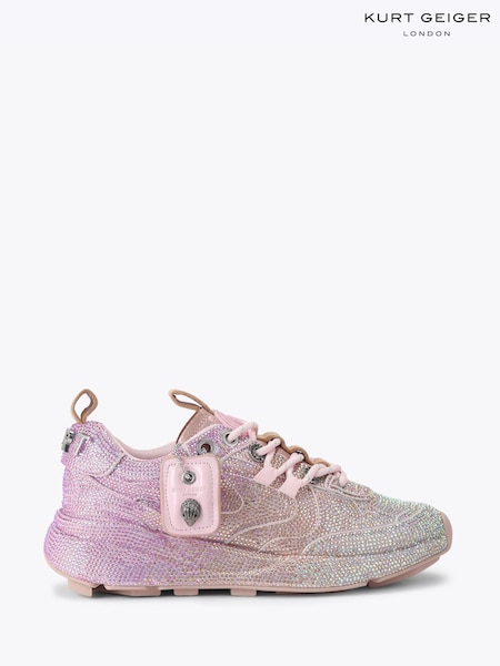Pink - Kurt Geiger London Kurt Crystal Trainers