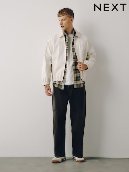 Brown - Baggy Fit Vintage Jeans