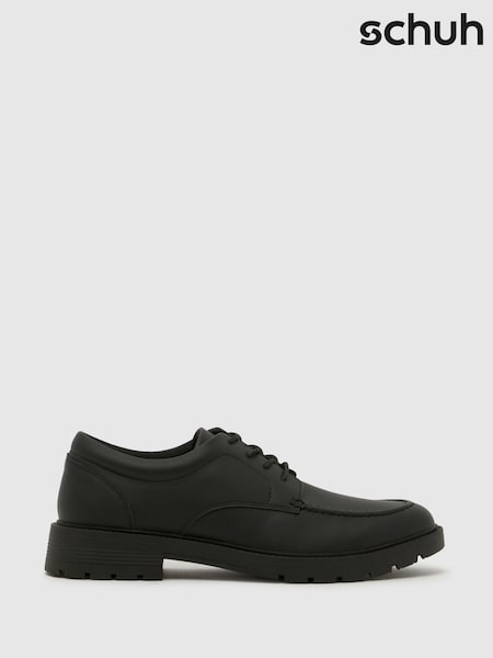 Black - Regular Schuh Pheonix Apron Lace Up Shoes