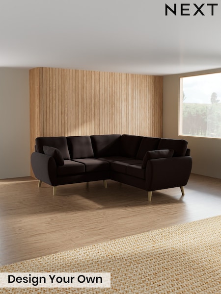 Fine Chenille Easy Clean/Chocolate Brown - Wilson