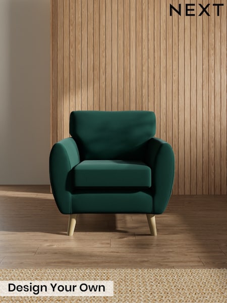 Plush Velvet Easy Clean/Bottle Green - Wilson