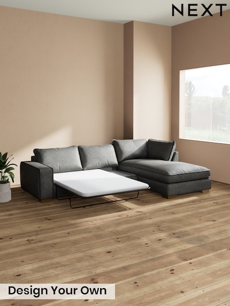 Plush Chenille/Dark Grey - Novella Deep Relaxed Sit