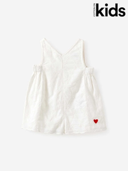 White - Cotton On Yasmin Summer Playsuit